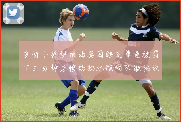 多特小将伊纳西奥因缺乏尊重被罚下三分钟后愤怒扔水瓶向队徽抗议